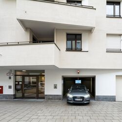 Infart till parkeringssystemet