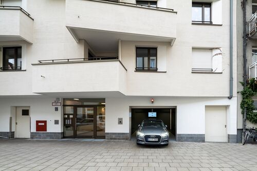 Infart till parkeringssystemet