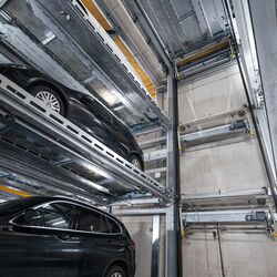 Parkeringssystemets insida
