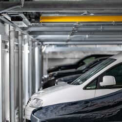 Parkeringssystemets insida